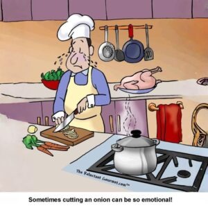 Cutting Onions Can Be So Emotional