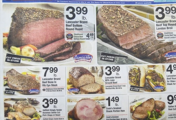 Supermarket Beef Coupon