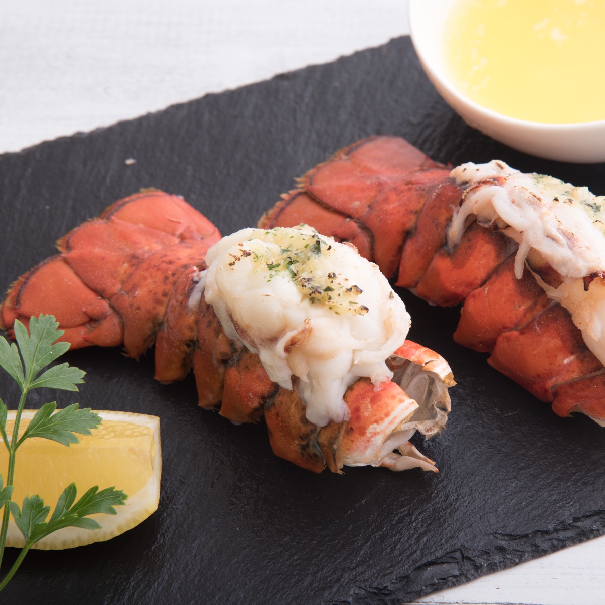 Perfectly Broiled Lobster Tails