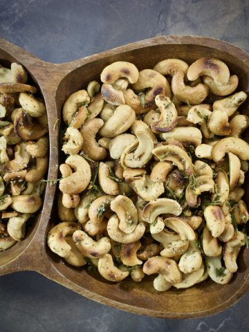 Roasted Rosemary Cashews Recipe