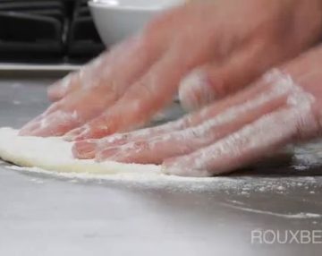 Shaping Pizza Dough