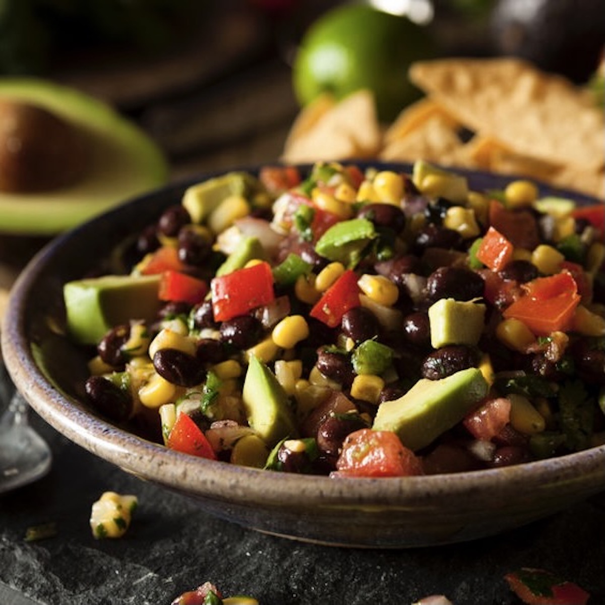 Black Bean and Roasted Corn Salsa