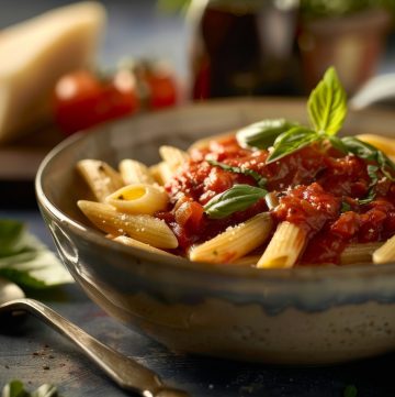 Penne with Genovese Sauce