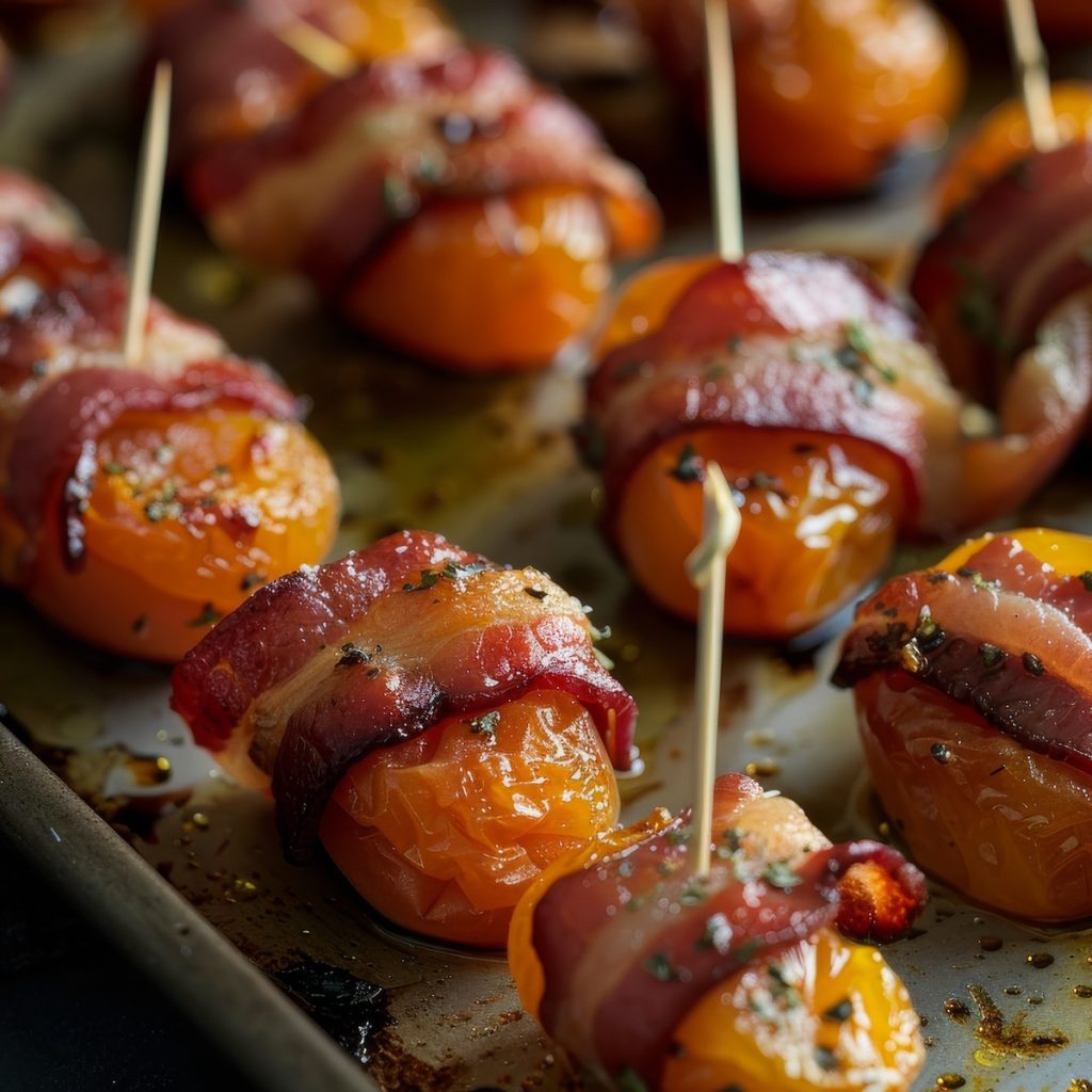 Bacon Wrapped Apricots With Sage Recipe