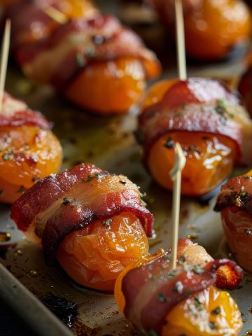 Bacon Wrapped Apricots With Sage Recipe