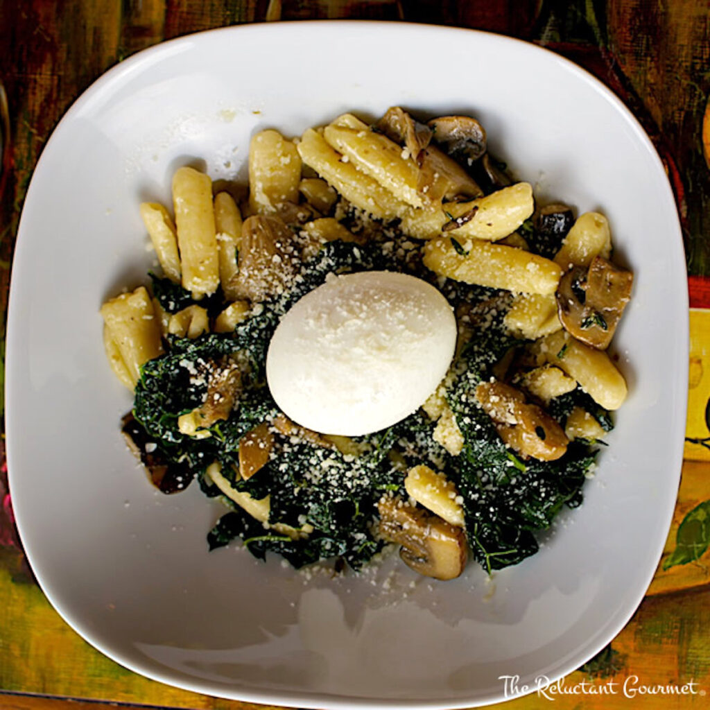 Cavatelli Pasta with Mushrooms Recipe