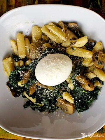 Cavatelli Pasta with Mushrooms Recipe