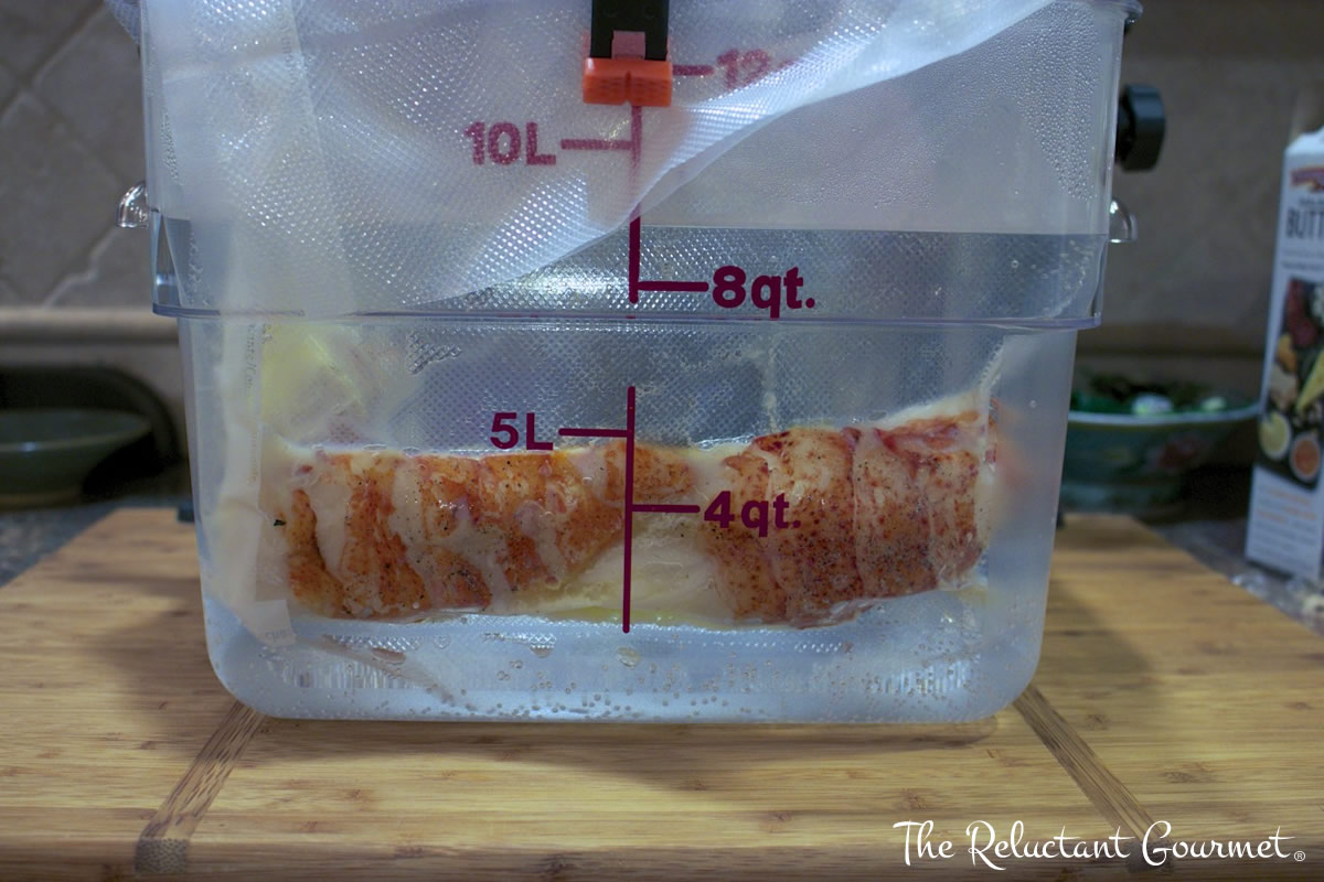 Sous Vide Lobster Tails