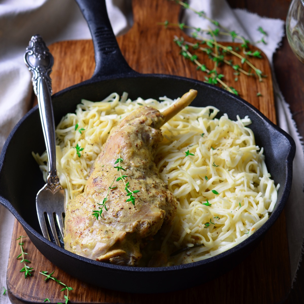 Mustard Wine Sauce Recipe