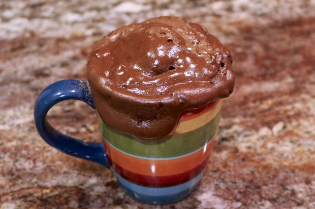 Chocolate Cake in a Cup