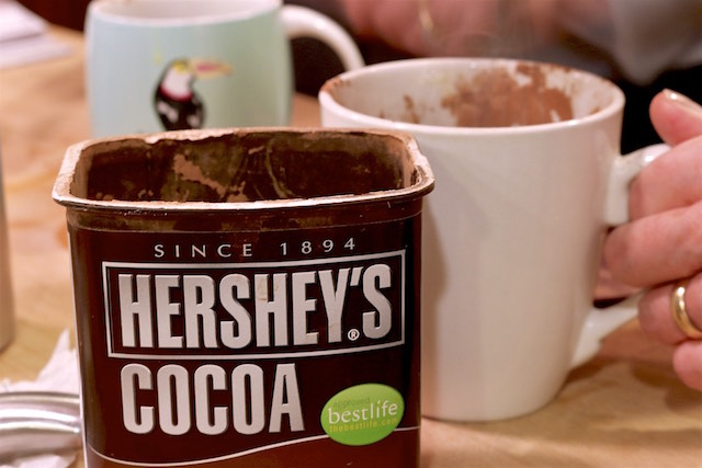 Cake in a Cup Made with Hershey's Cocoa