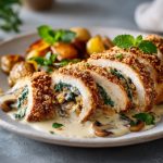 Nut Crusted Chicken Breasts