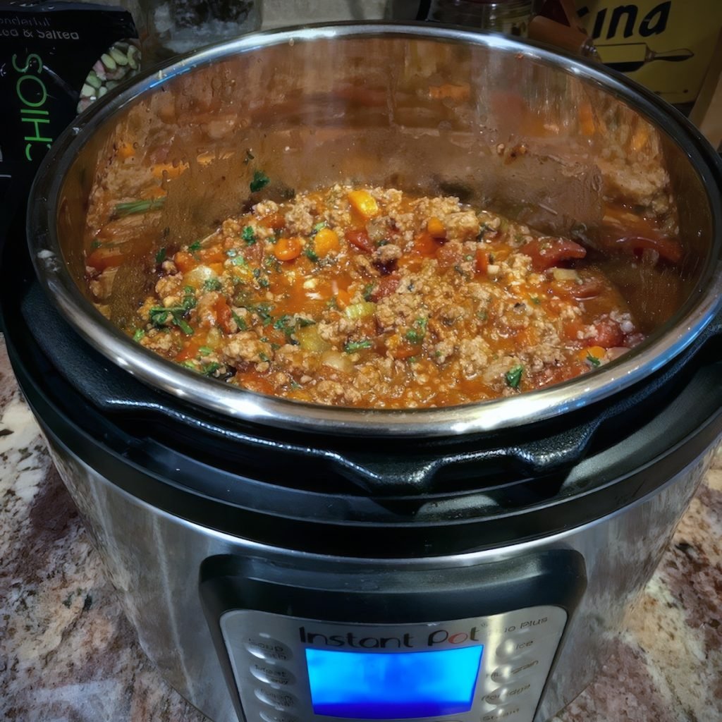 Insta Pot Bolognese Sauce