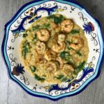 Spicy Shrimp and Red Lentils