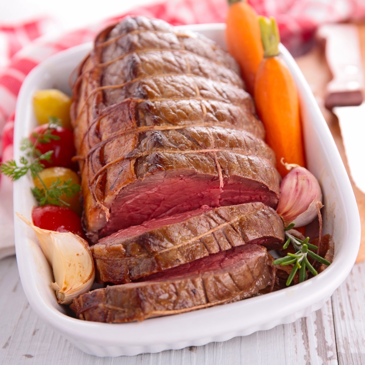 Tied Roast Beef