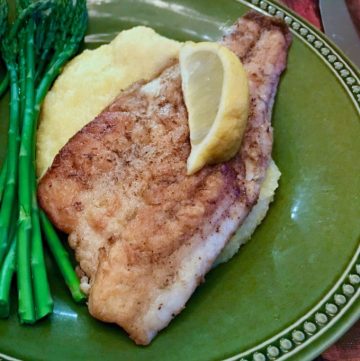 Pan Fried Branzino