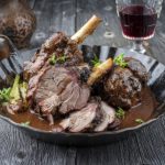 Lamb in Wine Sauce