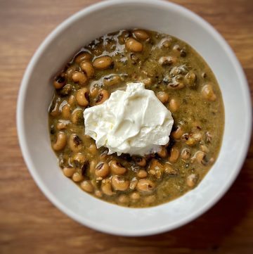 Black Eyed Peas and Bacon Soup Recipe