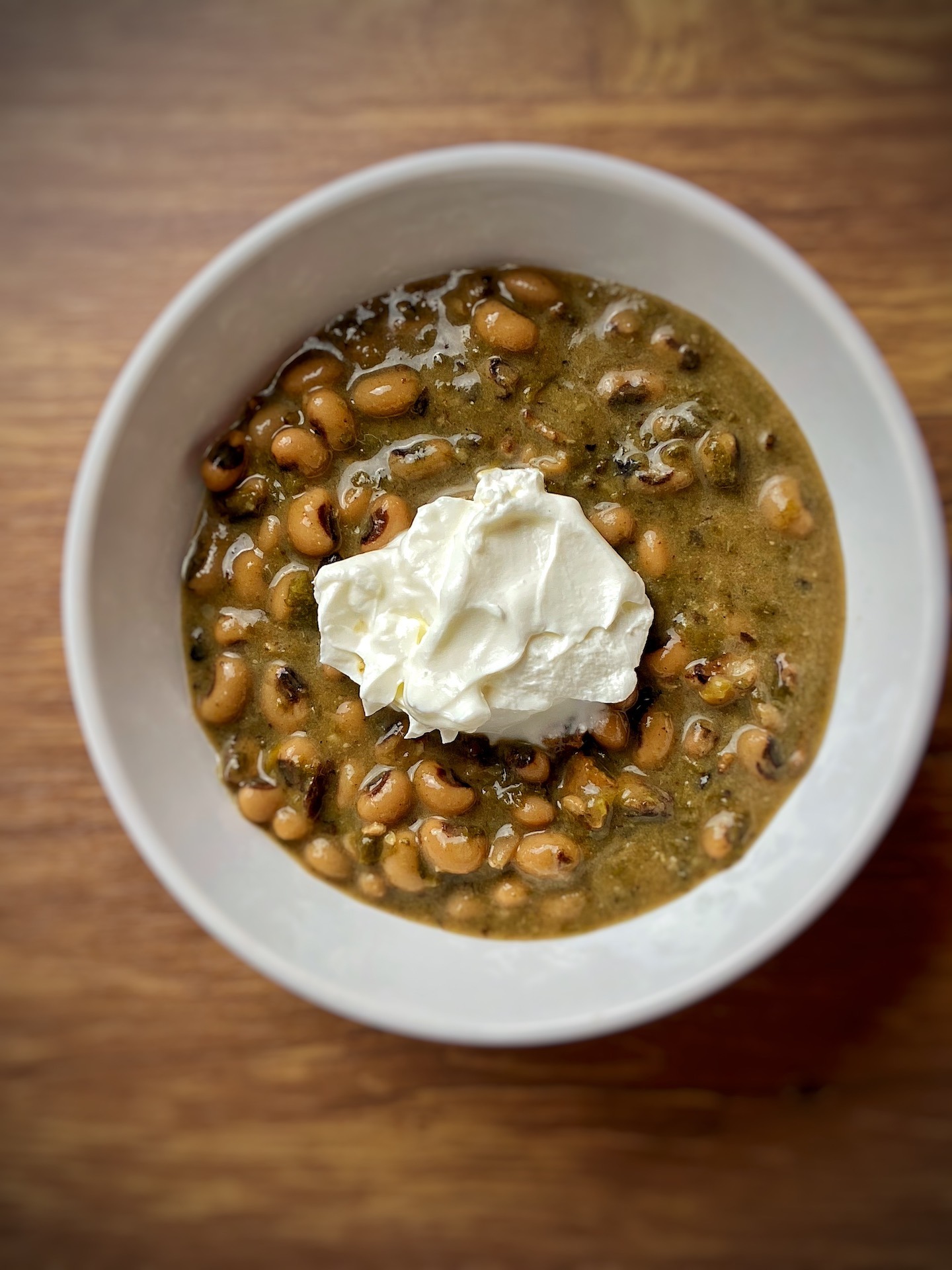 Black Eyed Peas and Bacon Soup Recipe