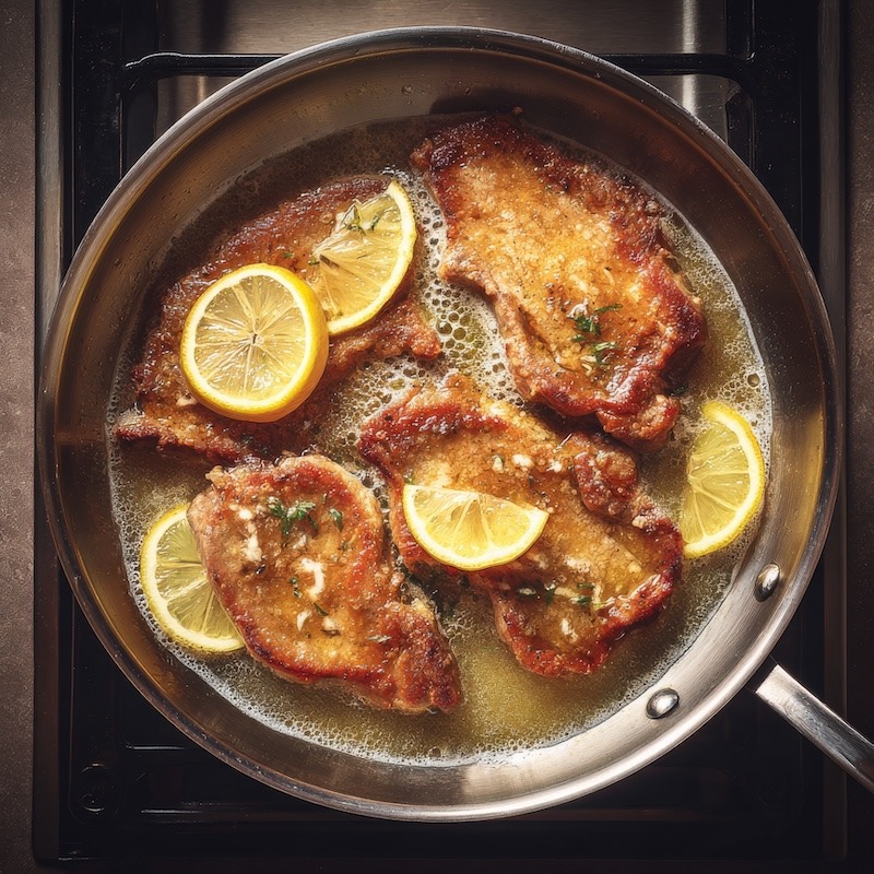 How to prepare veal Francais at home