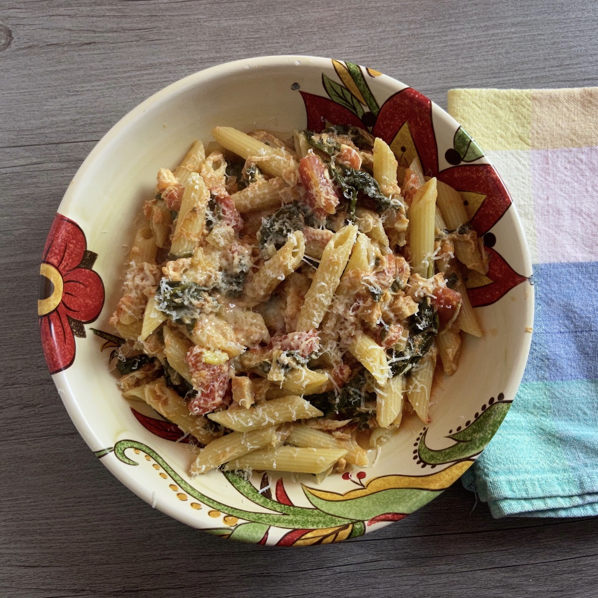 Penne with Chicken and Tomato Recipe