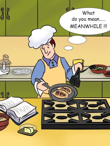 Cooking Cartoon Meanwhile