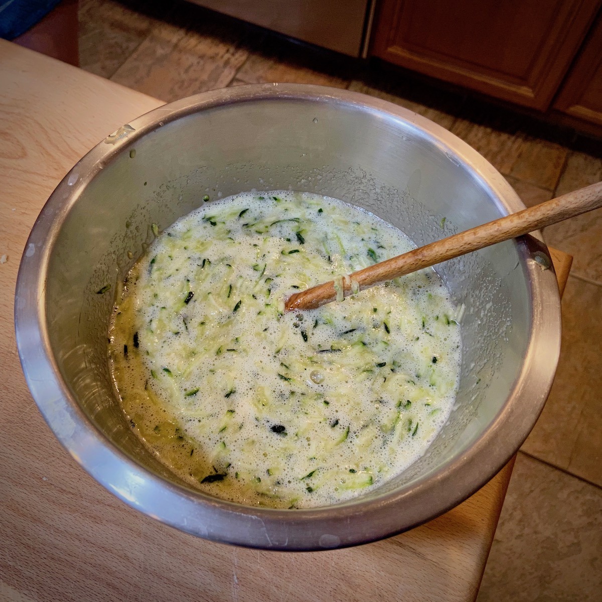 Zucchini Bread Batter