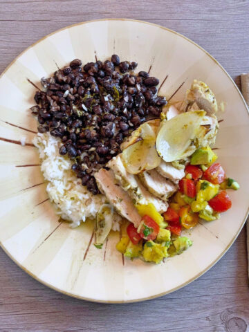 Chicken with Rice and Beans Recipe