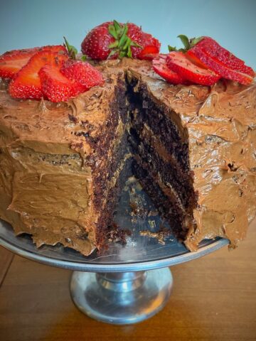 Chocolate Three Layer Cake