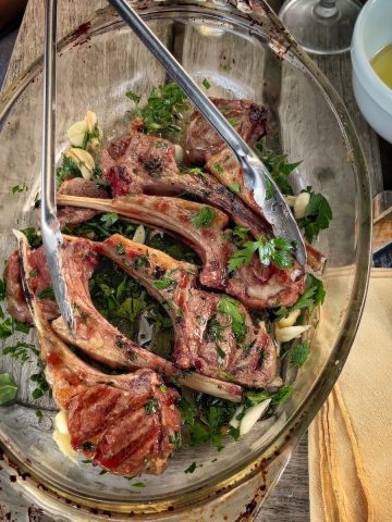 Grilled Lamb Lollipops Recipe