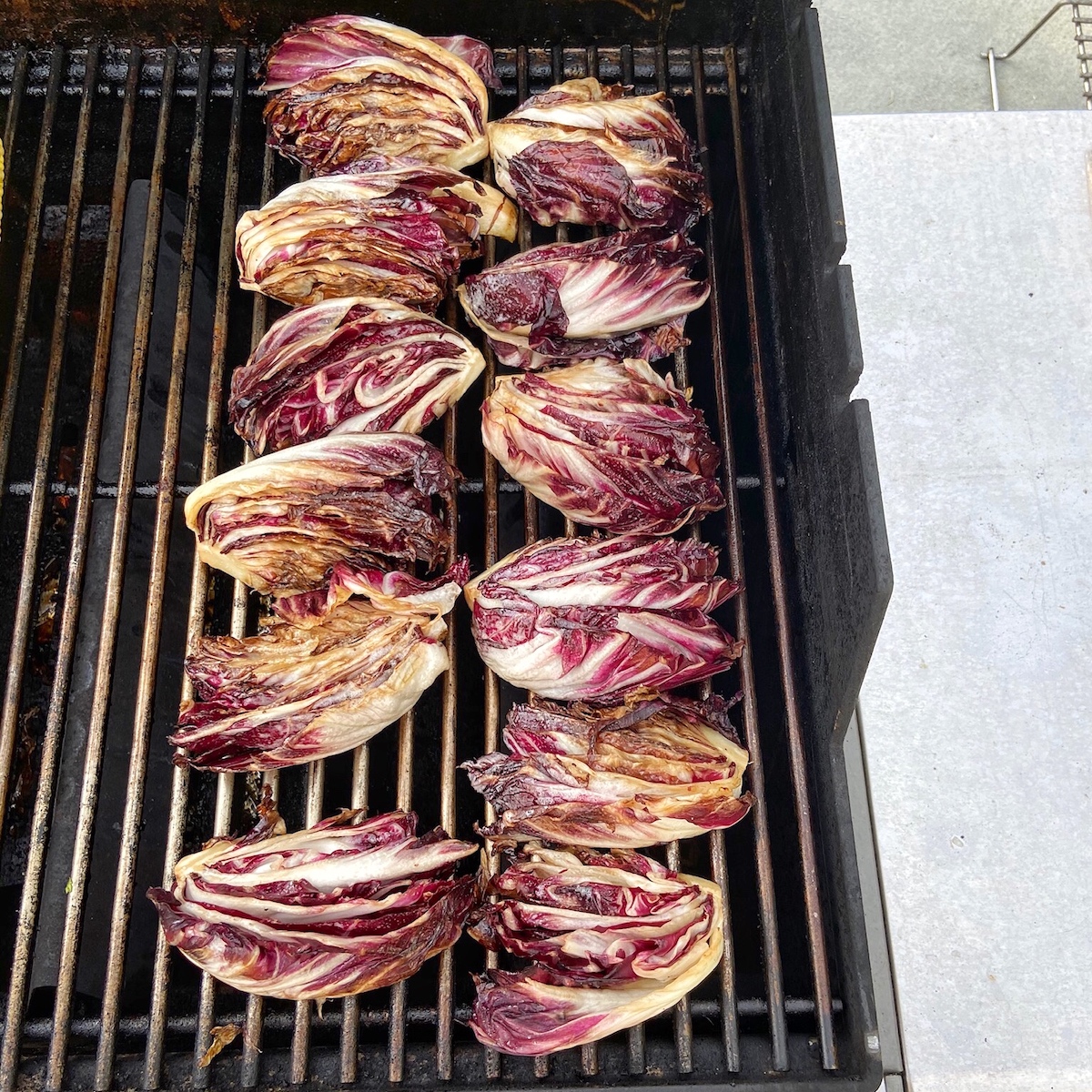 Charred Grilled Radicchio Salad