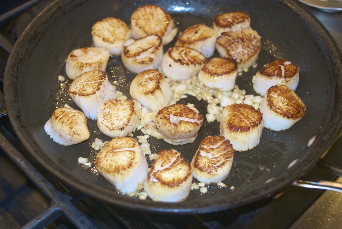 Pan Fry Scallops