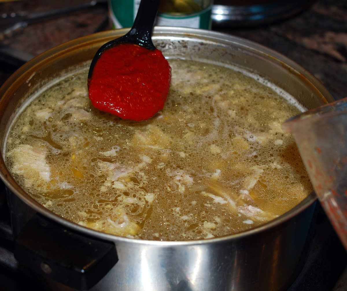 Cooking the Posole