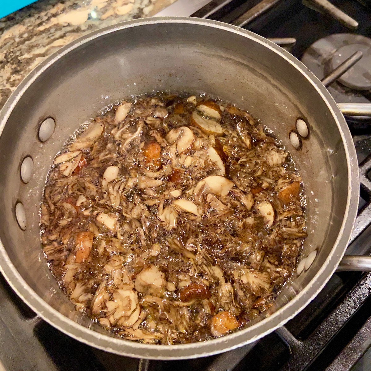 Saute Mushrooms for Sauce