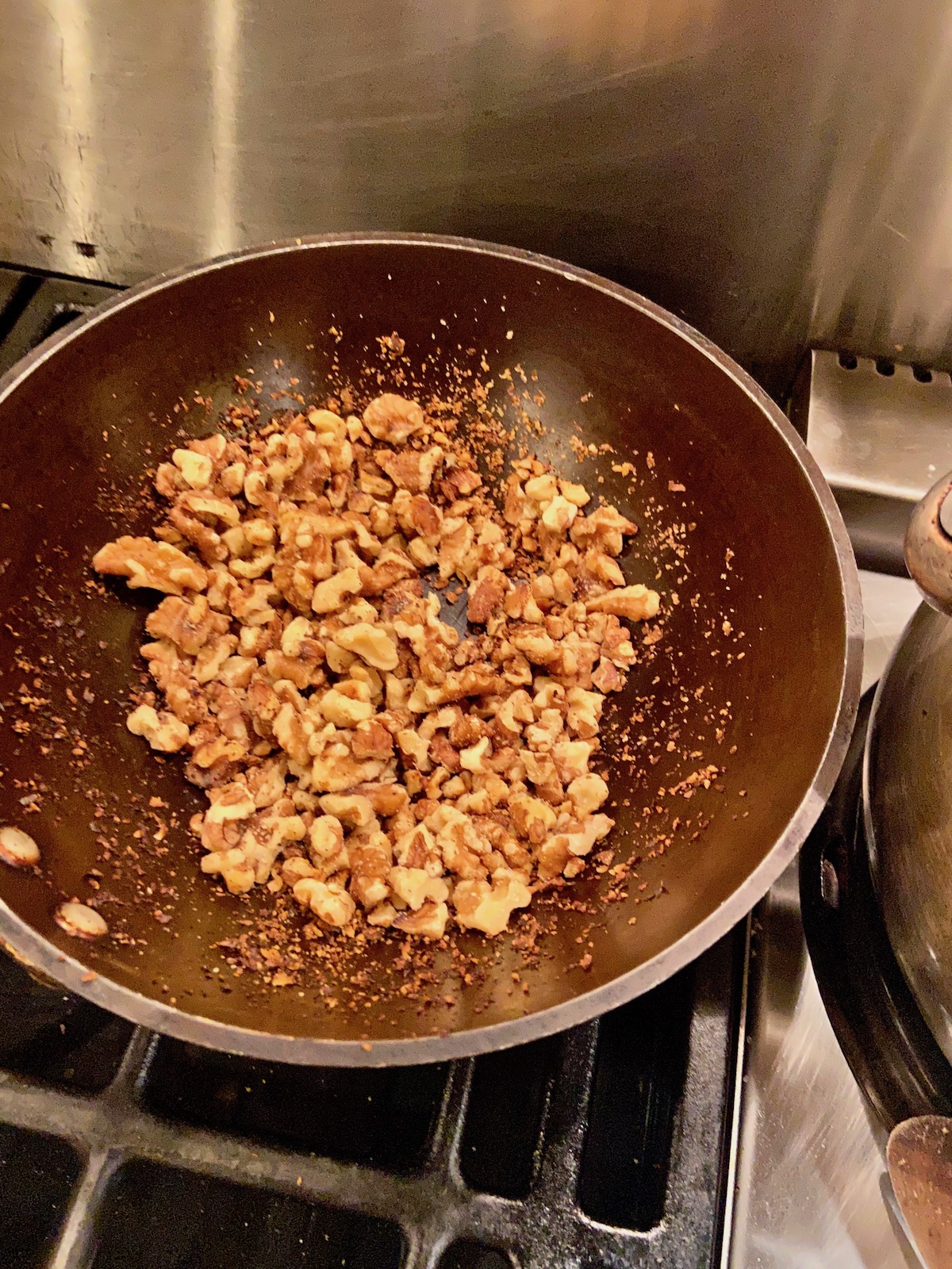 Toasting Walnuts