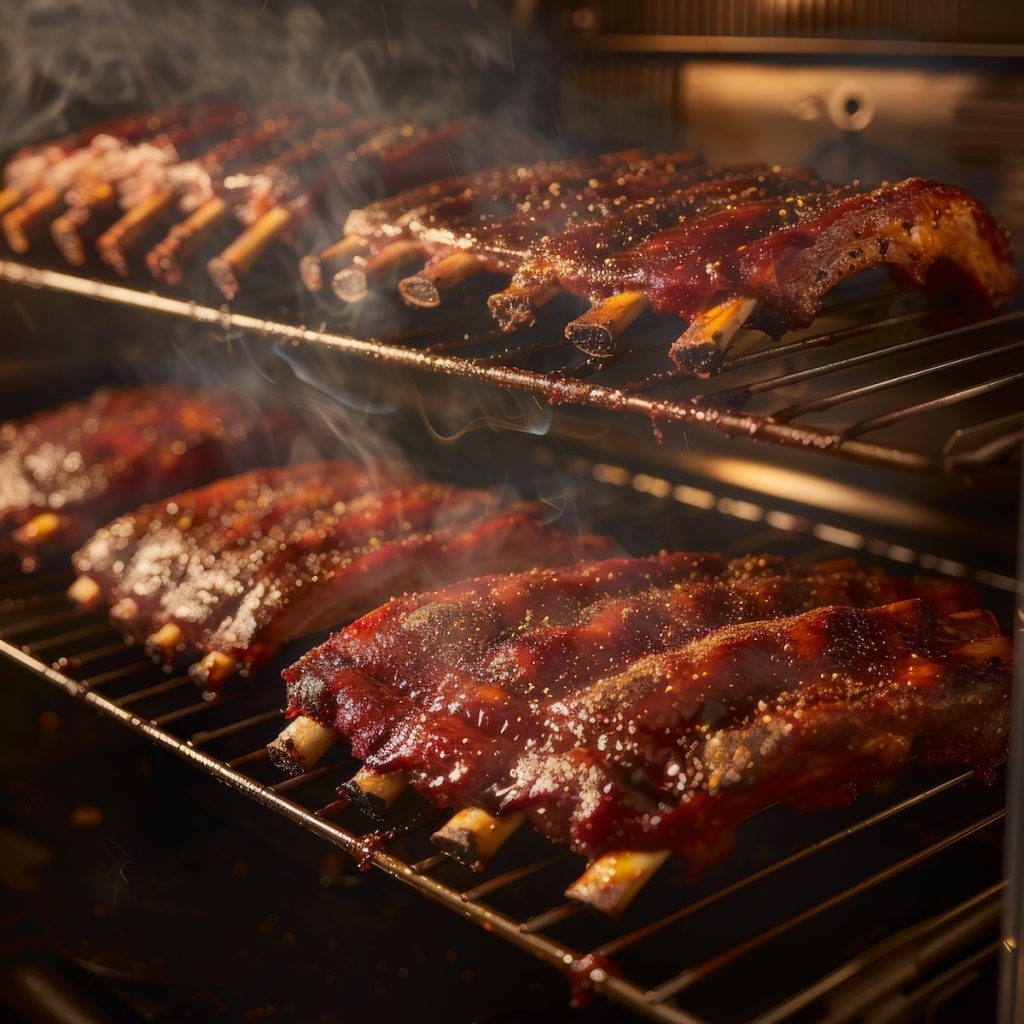 Beautiful Smoked Ribs