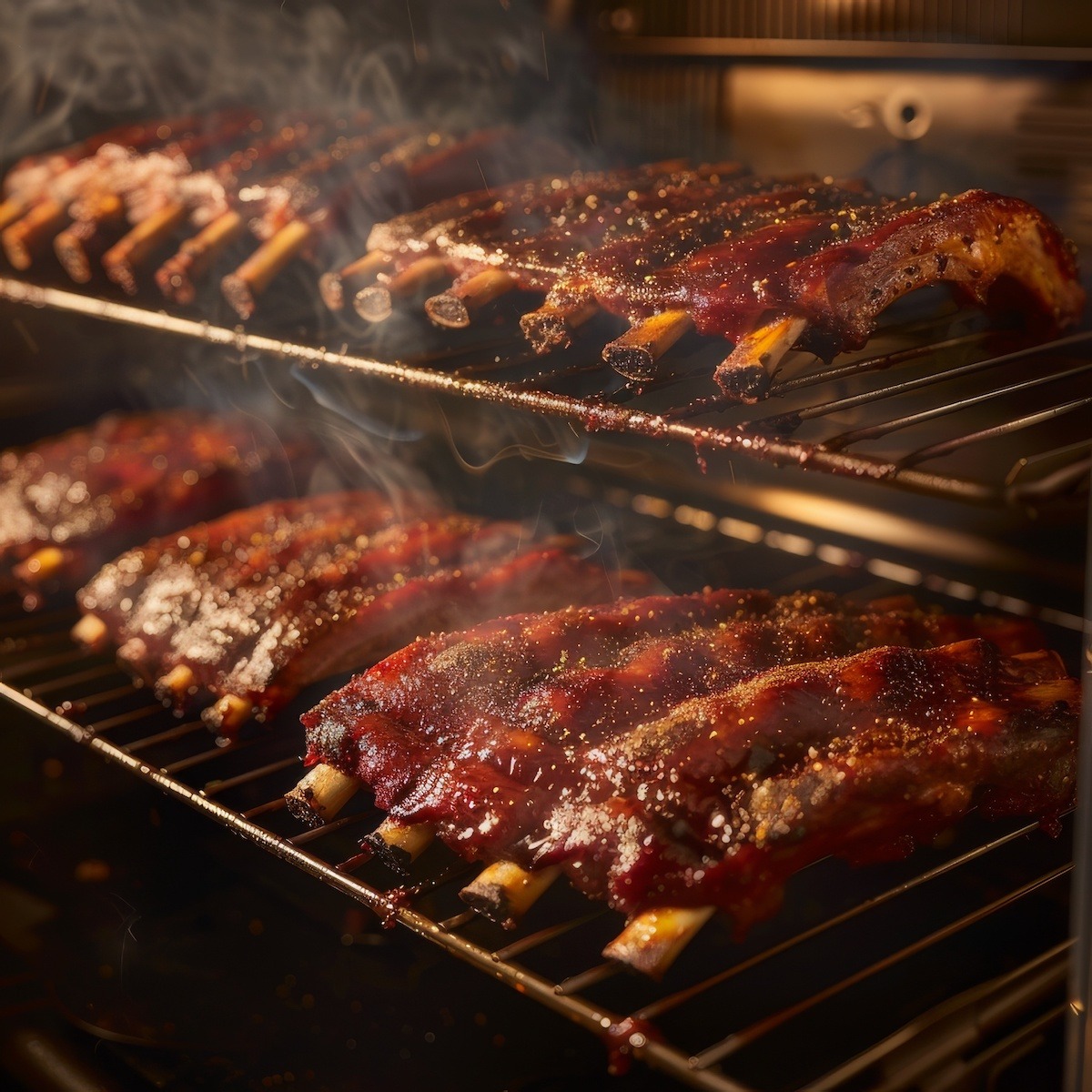 Beautiful Smoked Ribs