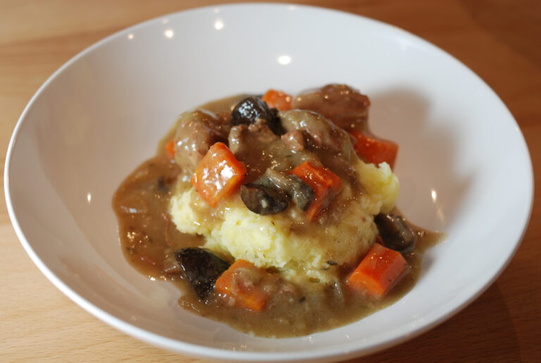 Lamb Stew Plated