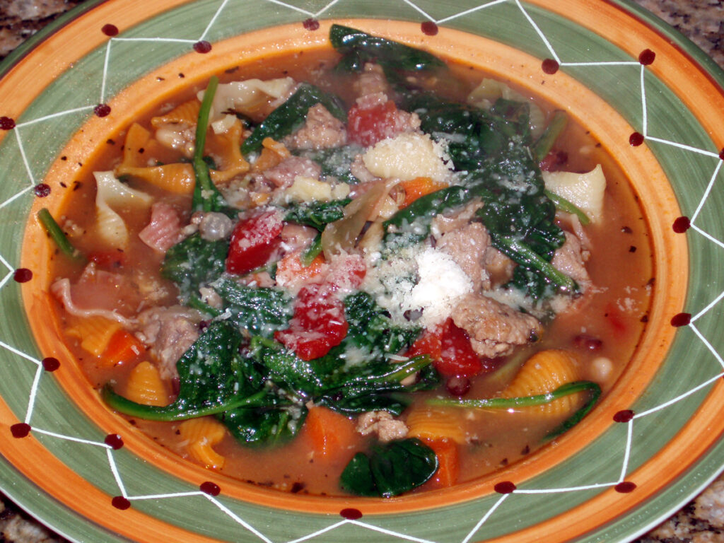 Sausage and Spinach Soup Recipe