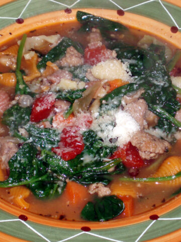 Sausage and Spinach Soup Recipe