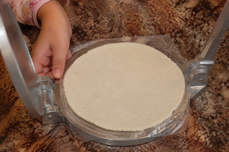 Pressed Out Tortilla