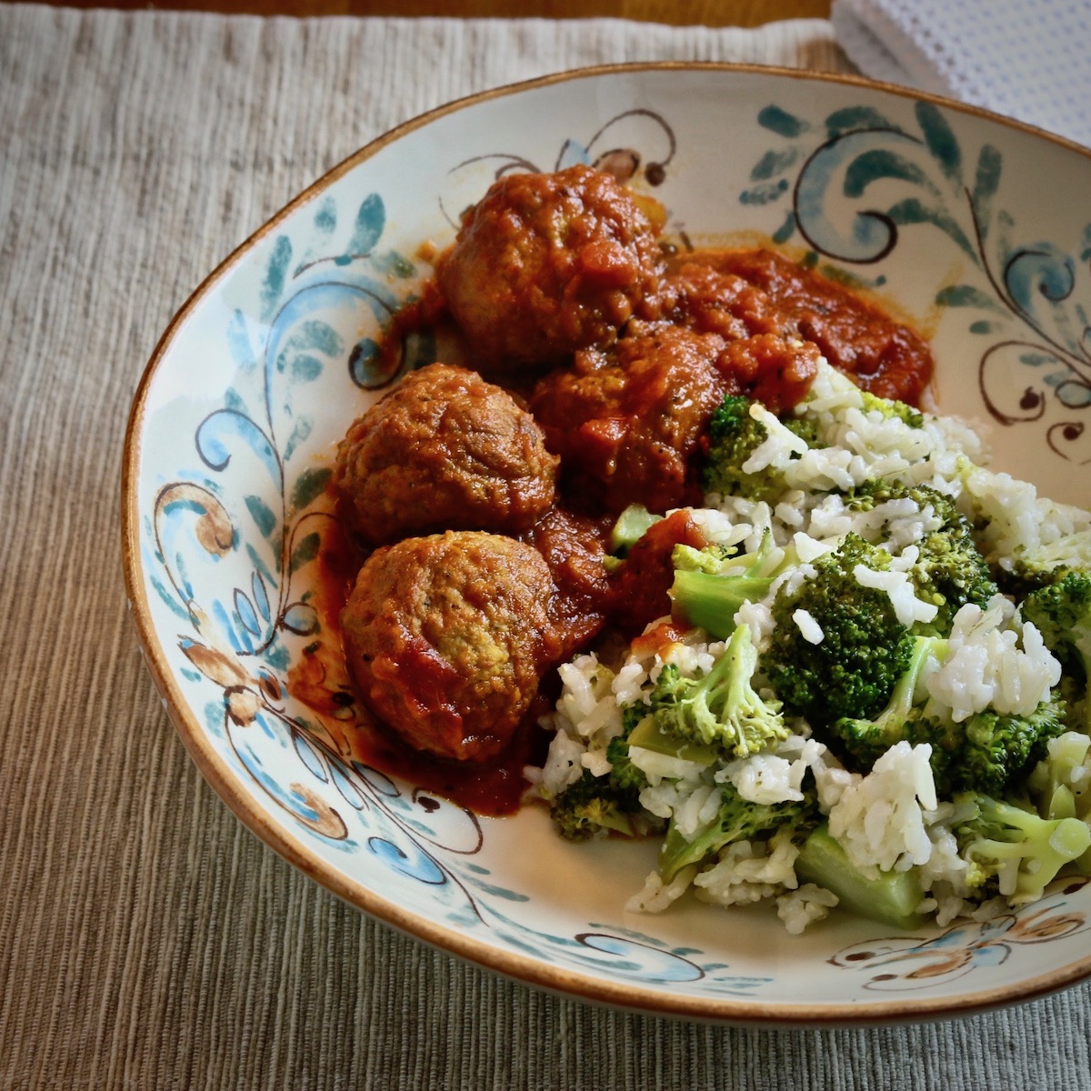 Meatballs with Veggies