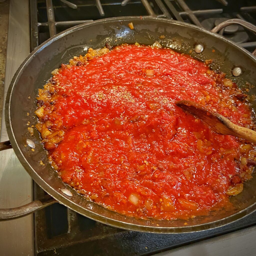 all'Amatriciana Sauce