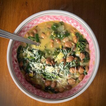 Braised Beans Spinach Pecorino Romano Recipe