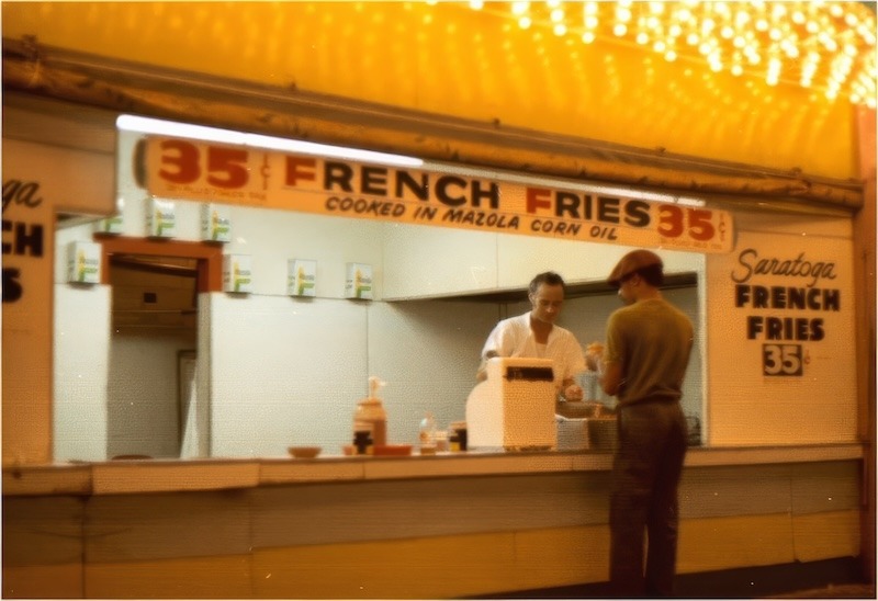 Palisades Amusement Park French Fries