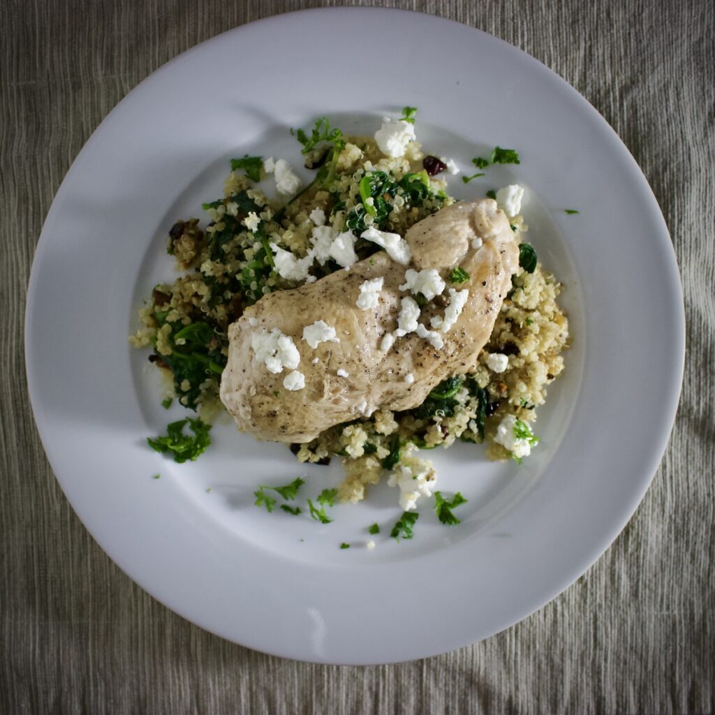 Chicken Quinoa Pistachios Recipe