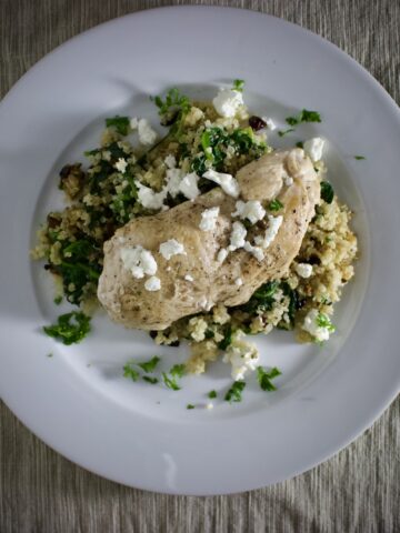 Chicken Quinoa Pistachios Recipe