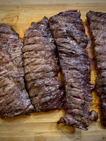 Grilled Marinated Skirt Steak Recipe