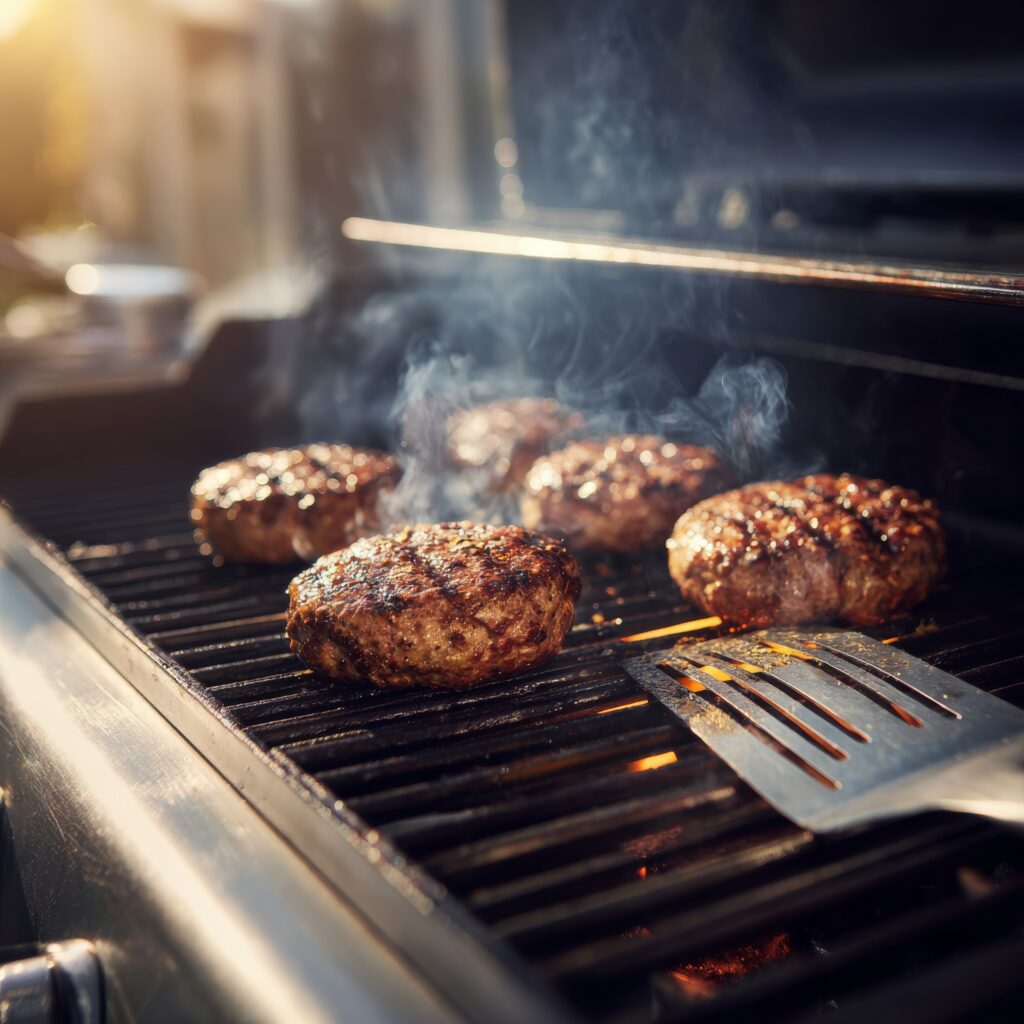 Grilled Lamb Burgers Recipe