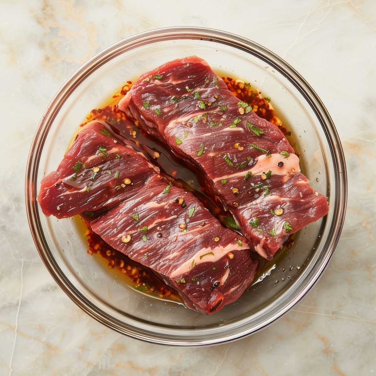 Marinating Skirt Steak